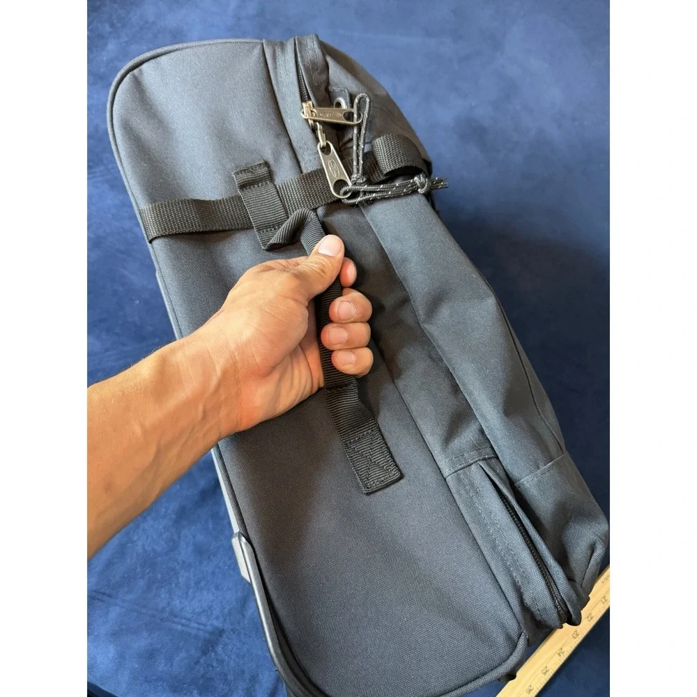 Eastpak Travel Pack 2 in 1 Rolling Luggage Black Size Large Carry On Bag